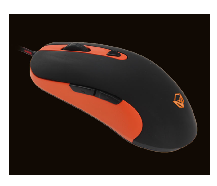 Meetion Mt-Gm30 Gaming Mouse - Black and Orange - Zoom Image 2