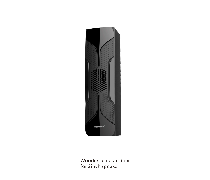 Stargold SG-G2022 2.1CH Multimedia Speaker System with Built-In Powerful Amplifier -Black - Zoom Image 4