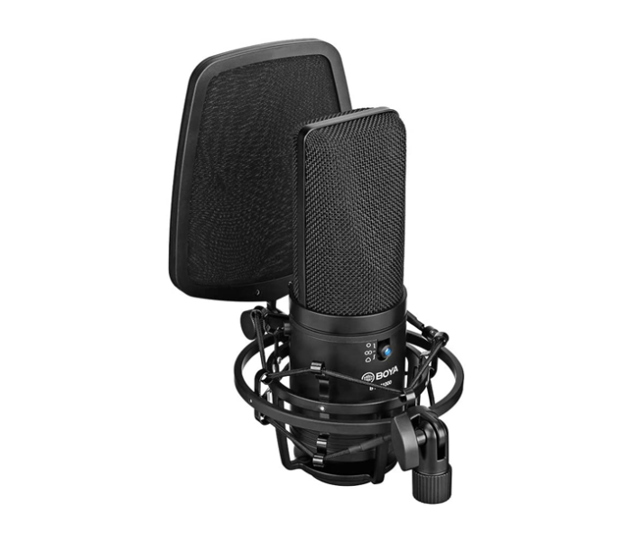 Boya BY-M1000 Large Diaphragm Condenser Microphone - Black - Zoom Image 4