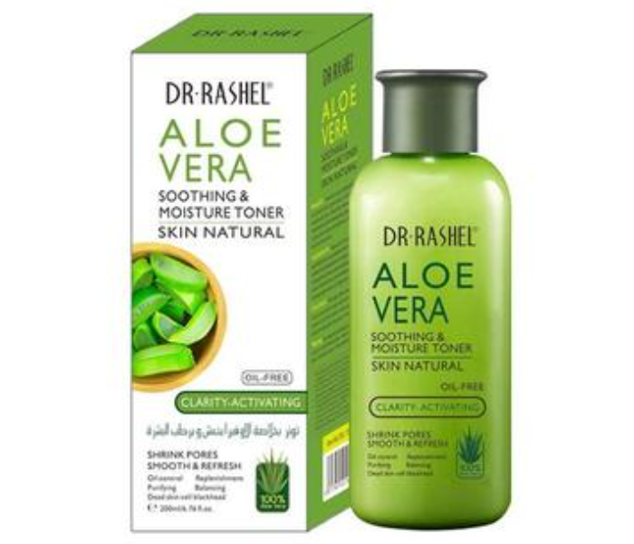 Dr.Rashel 200ml Clarity Activating Soothing And Moisture Toner Aloe Vera - Zoom Image 2