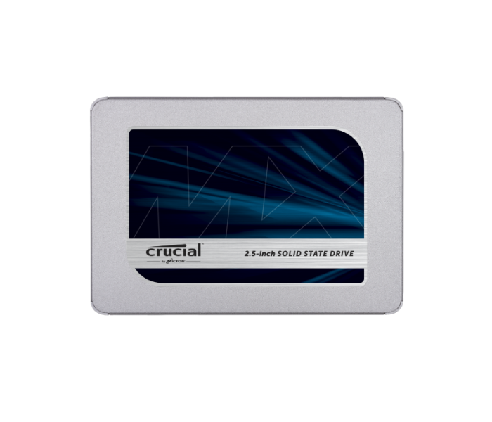 Crucial CT500MX500SSD1 MX500 500GB 2.5 inch 3D NAND SATA Internal SSD with 9.5mm Adapter - Zoom Image 1