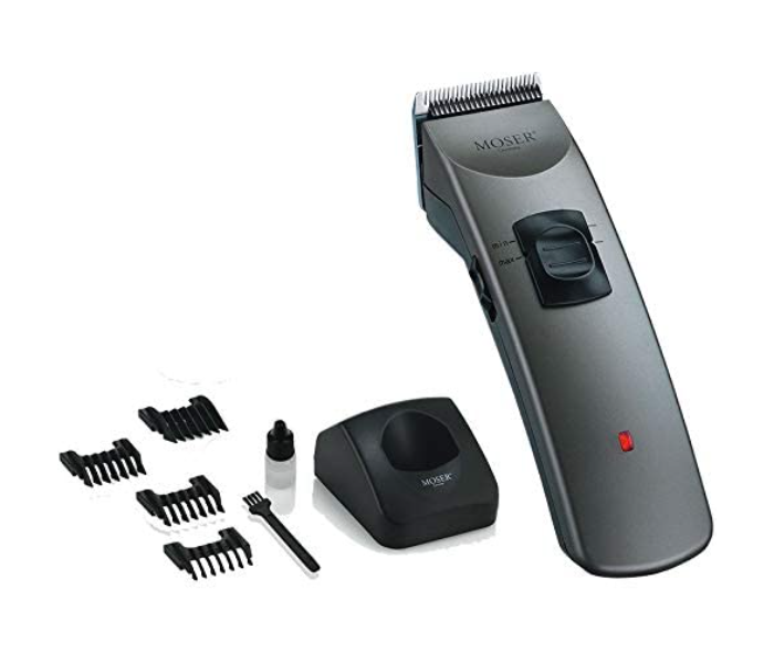 Moser 1853-0051 Stainless Steel Blade Professional Titanium Cordless Hair Clipper  - Zoom Image 1