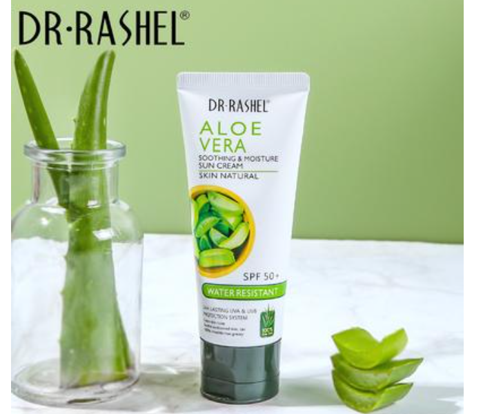 Dr Rashel Aloe Vera Soothing And Moisture Sun Cream 60g For All Skin Type - Zoom Image 3