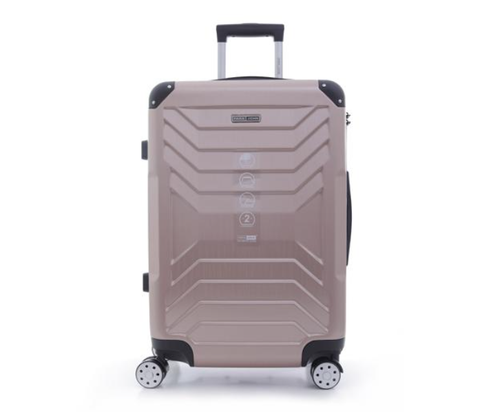 Para John PJTR3096 Set of 3 Travel Luggage Trolley Bag with 360 Durable Hard Shell and 4 Spinner Wheels - Grey - Zoom Image 2