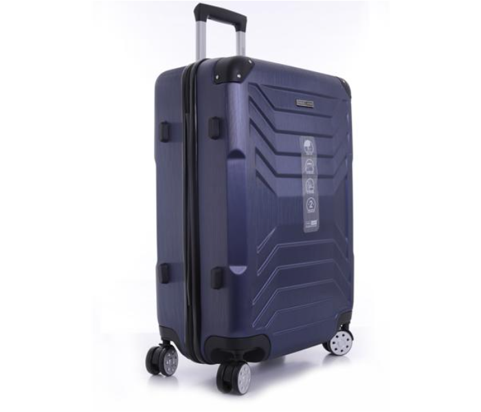 Para John PJTR3096 Set of 3 Travel Luggage Trolley Bag with 360 Durable Hard Shell and 4 Spinner Wheels - Blue - Zoom Image 4