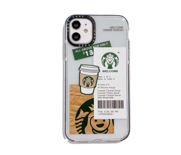 Lab 6 LBSB006 Star Bucks Iphone 12 Pro Max Mobile Case - Transparent - Zoom Image 1