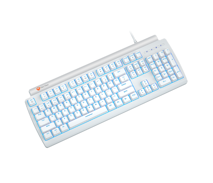 Meetion Mt-Mk600Mx  Mechanical Keyboard - White - Zoom Image 2