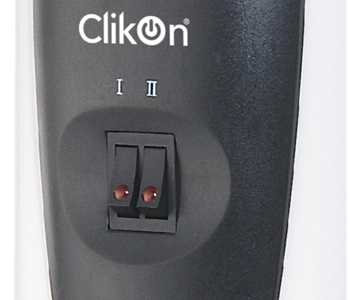 Clikon CK4230 2500 Watts 13 Fins Oil Heater - White - Zoom Image 2