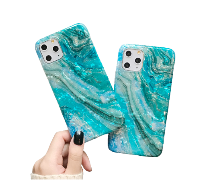 Lab 6 LBGB003 Gelly Blue Ladie iPhone XS Max Mobile Case - Blue - Zoom Image 3