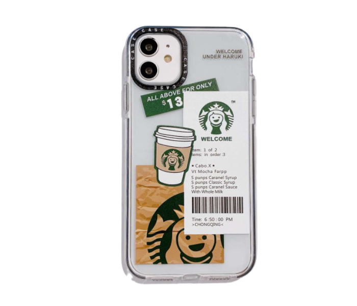 Lab 6 LBSB006 Star Bucks Iphone 11 Mobile Case - Transparent - Zoom Image 1