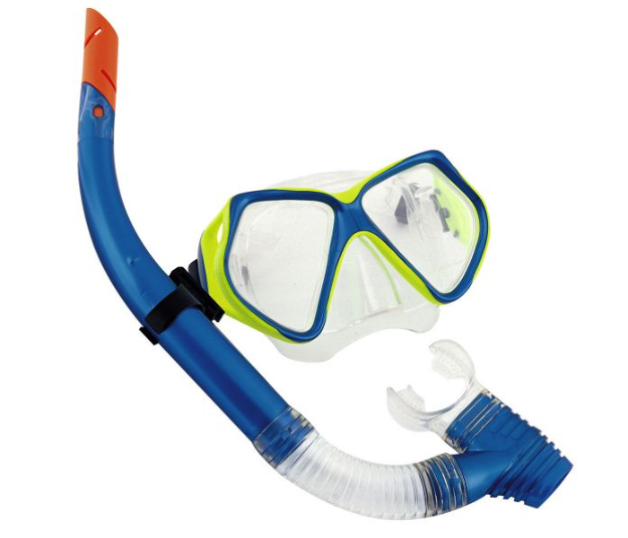 Bestway 24003 20 cm Hydro-Pro Ocean Diver Mask And Snorkel Set -Blue - Zoom Image 2