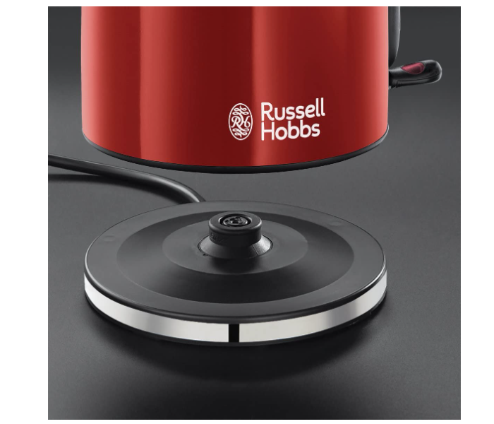 Russell Hobbs 20412 1.7 Litre 3000 Watts Stainless Steel Electric Kettle - Red - Zoom Image 4