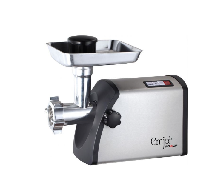 Emjoi UEMG-375 1800W Stainless Steel Meat Grinder -Silver and Black - Zoom Image 2