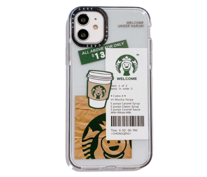 Lab 6 LBSB006 Star Bucks Iphone 13 Mini Mobile Case - Transparent - Zoom Image 1