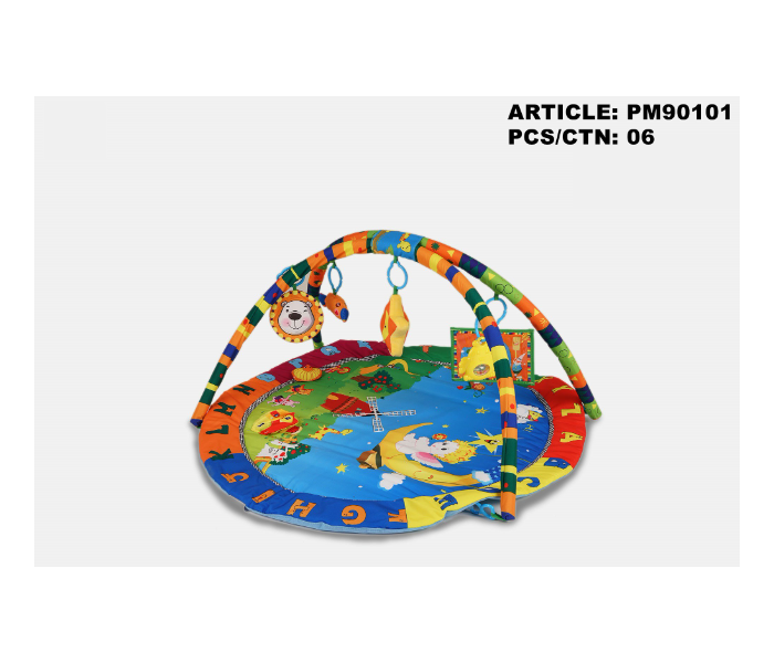 PM90101 Happy Angel Baby Play Mat with Light and Music - Blue - Zoom Image