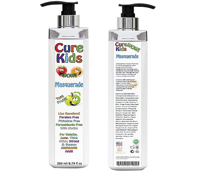 Keratin Cure 260ml Kids Wow Tutti Frutti Masquerade for Hair - Zoom Image 4