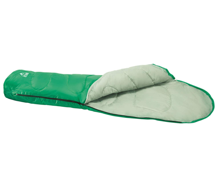 Bestway 68054 Polyester Camping Mummy Sleeping Bag - Green - Zoom Image 1