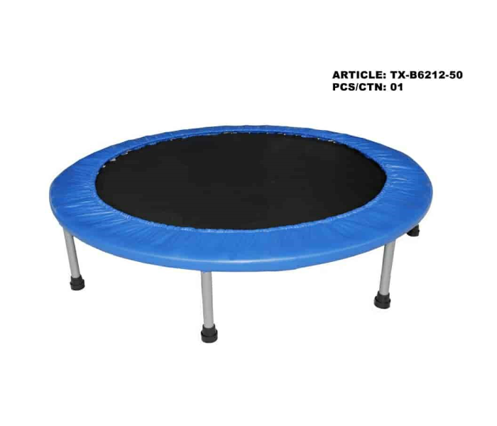 TX-B6212-50 Durable and Lightweight Foldable Rebounder Mini Round Trampoline - Blue - Zoom Image