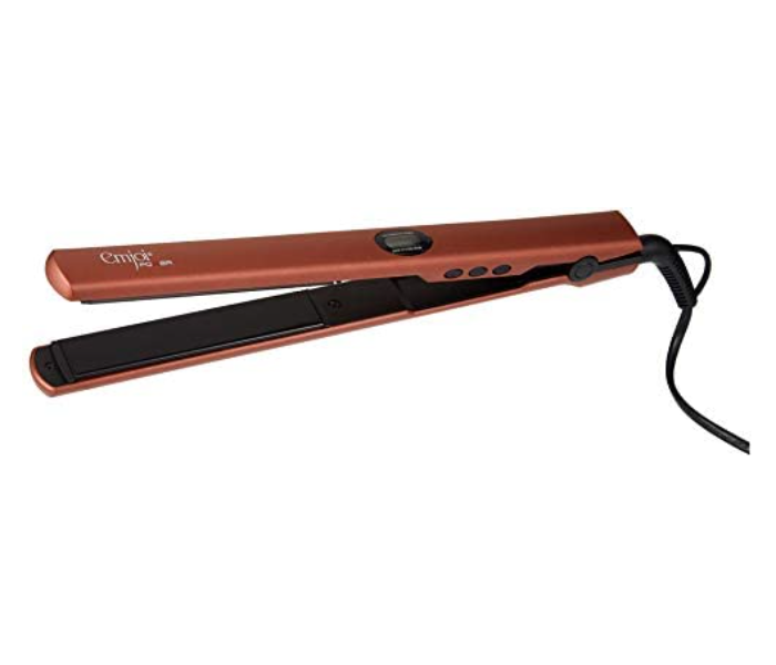 Emjoi UEHS-322 Professional Hair Straightener with Ceramic Tourmaline Plates -Brown - Zoom Image 4