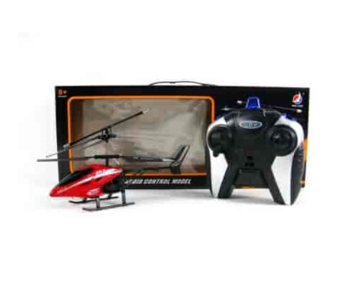 HX713 Remote Controlled Flying Helicopter for Kids - Red - Zoom Image