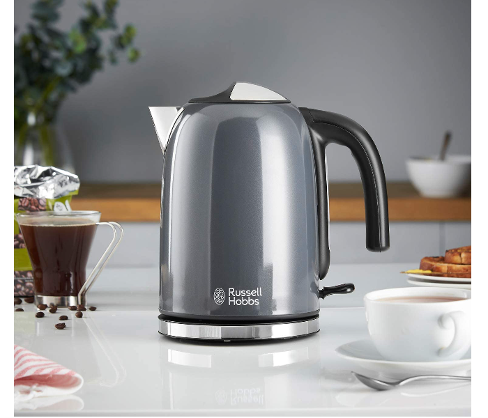 Russell Hobbs 20414 1.7 Litre 3000 Watts Stainless Steel Electric Kettle  - Grey - Zoom Image 3