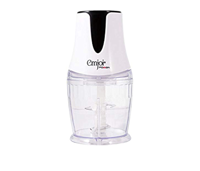 Emjoi UEFC-40B2 400 W 700ml Stainless Steel Double Blades Chopper -Black and White - Zoom Image 3