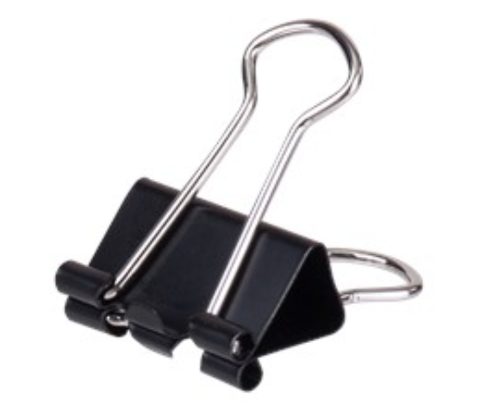 38565 19mm Binder Clips for Papers - Black - Zoom Image