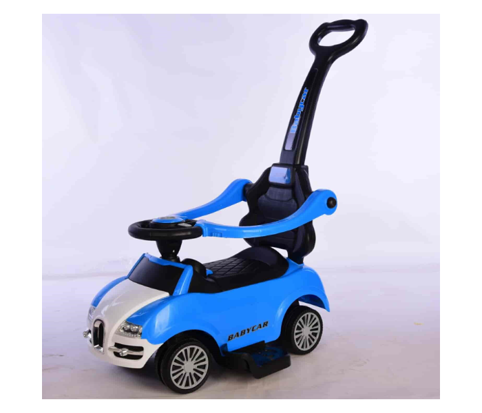 208-B Durable and Lightweight Four Wheeler Ride On Car With Music and Light - Blue - Zoom Image