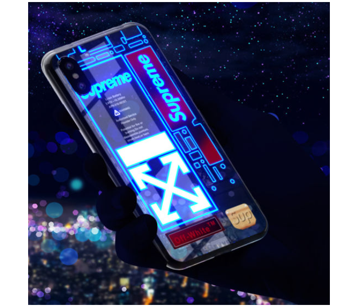 LAB 6 LBSUL008 Supreme with Light iPhone XR Mobile Case - Blue - Zoom Image 2