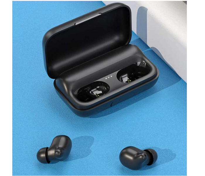 Haylou T15 Falcon Bluetooth Earbuds - Black - Zoom Image 1