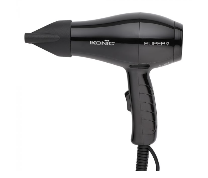 Ikonic 8904231000704 Super Mini Hair Dryer - Black - Zoom Image