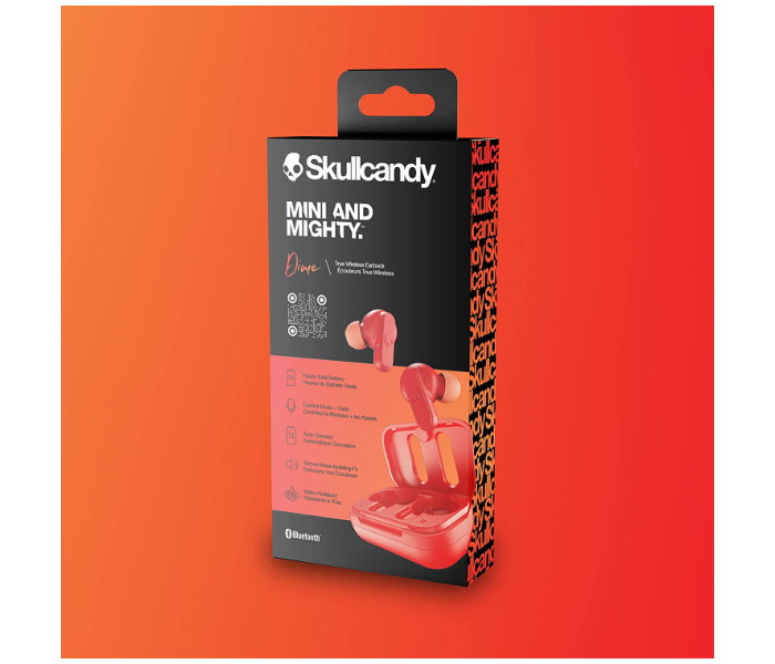 Skullcandy Dime True Wireless Earbuds - Golden Red - Zoom Image 6