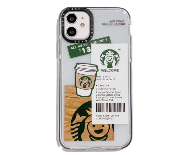 Lab 6 LBSB006 Star Bucks Iphone 13 Pro Mobile Case - Transparent - Zoom Image 1