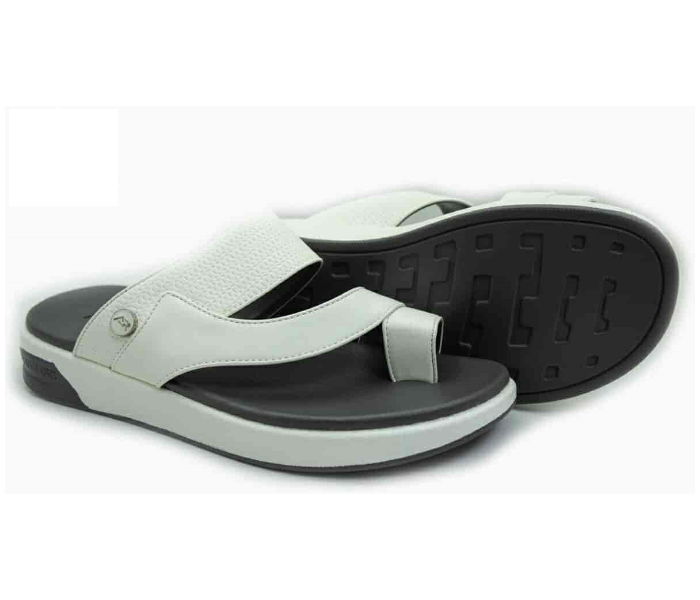 Finities 1341-20 40 EU MCloud Comfort Sandal for Men - Black and White - Zoom Image