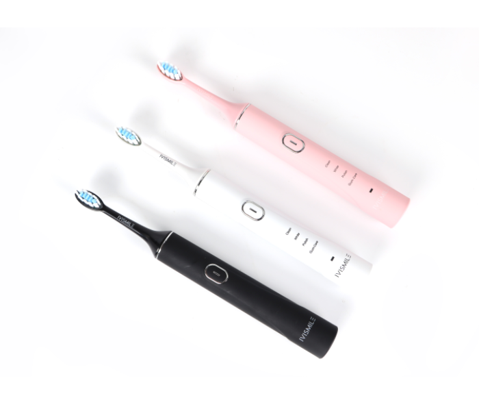 Ivismile Deep Oral Cleaning Rechargeable Electric Tooth Brush with USB Recharge - Pink - Zoom Image 8