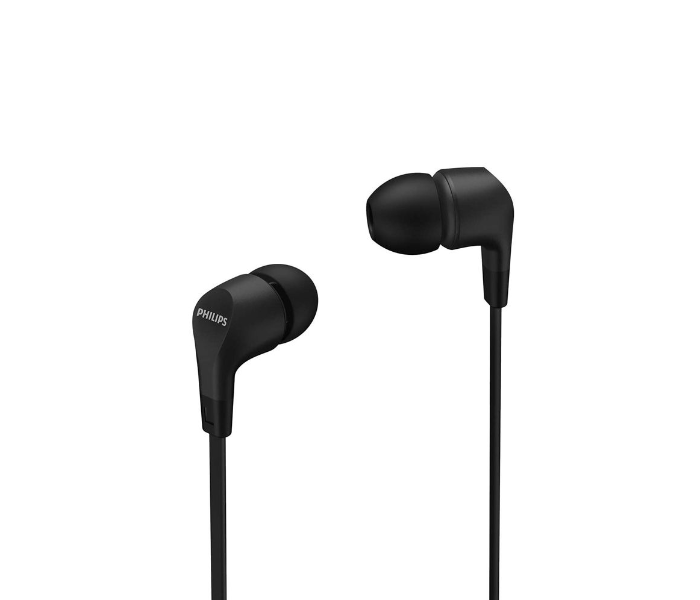 Philips TAE1105BK-00 In-Ear Wired Headphone with Microphone -Black - Zoom Image 1