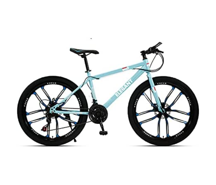 Body Line ELG10K 26 Inch Carbon Steel Elegant Bicycle With Sealed Central Shaft -Blue - Zoom Image