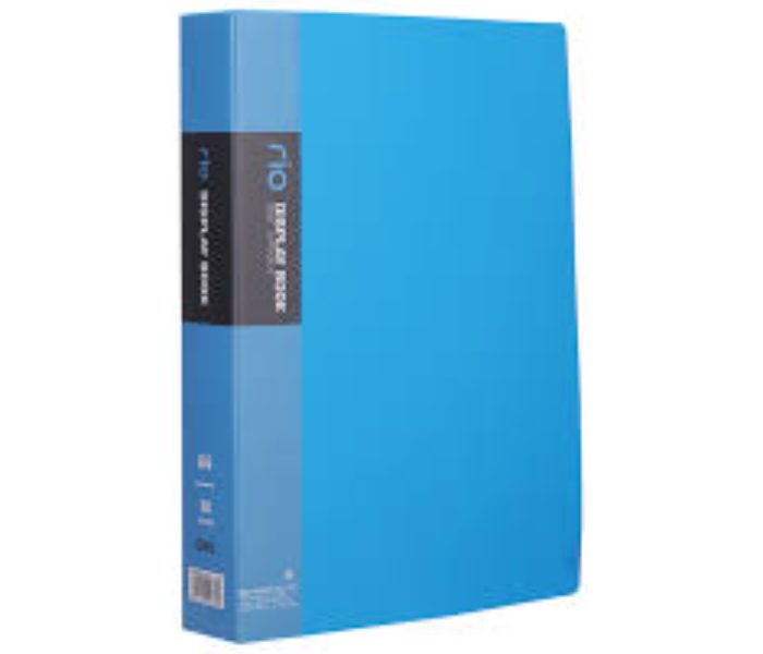 Deli 5036 80 Pockets A4 Paper Display Book - Blue - Zoom Image