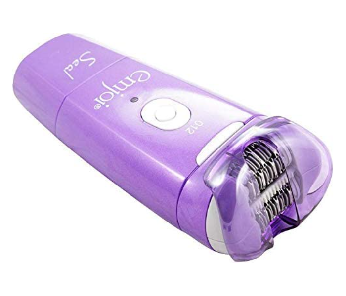 Emjoi AP-17 SR 2 In 1 Wet and Dry Hair Epilator With 42 Tweezer Head -Purple - Zoom Image 2