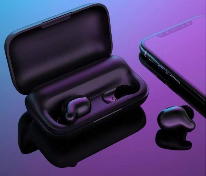 Haylou T15 Falcon Bluetooth Earbuds - Black - Zoom Image 5