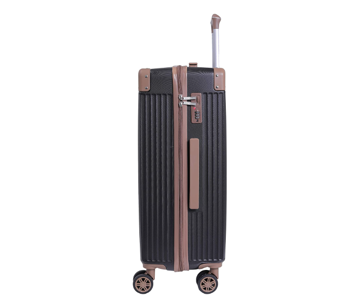 Para John PJTR3148 Scatola 3 Piece Hard Trolley Luggage Set with Four Silent Spinner Wheels - Black - Zoom Image 4