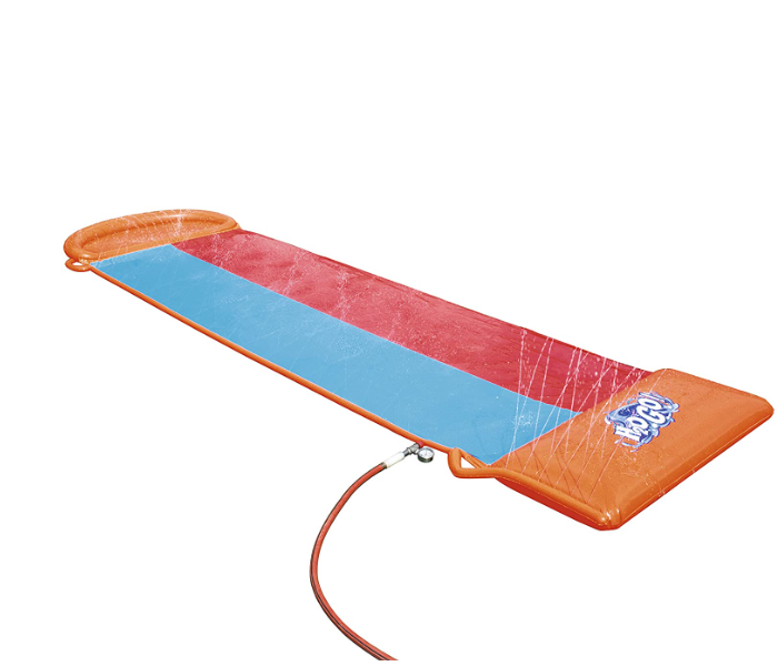 Bestway 52248 H2OGO5.49M Aqua Ramp Double Slide -Blue And Orange - Zoom Image