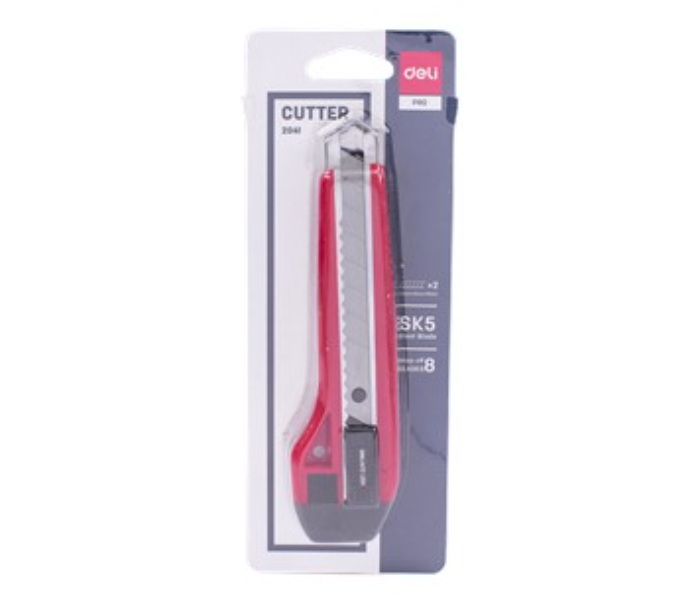 Deli 2041 8 Snap-Off Cutter Blades - Red - Zoom Image