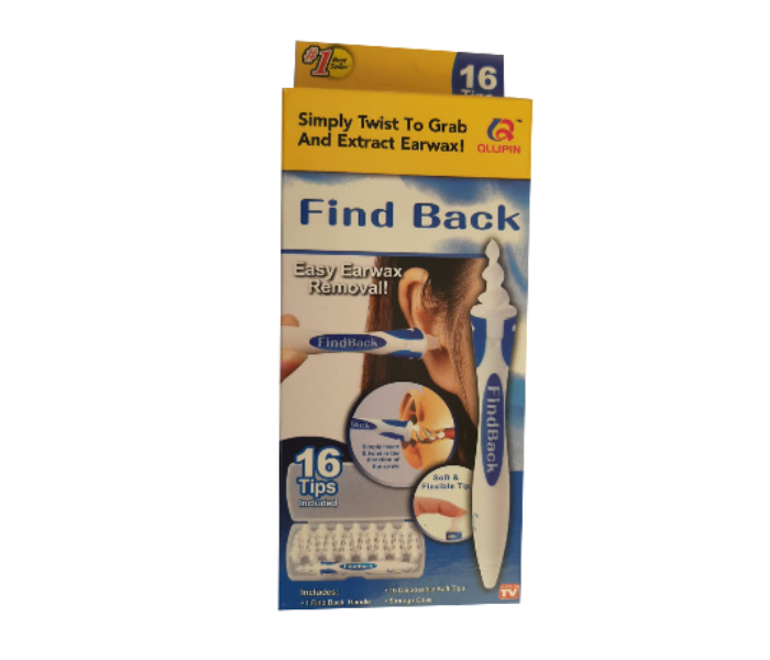 Find Back Silicon Flexible and Washable Easy Earwax Removal - White - Zoom Image 1