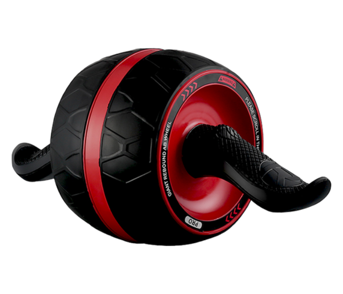 Body Line Sport Abdominal Roller Wheel Automatic with Grip Handle -Red - Zoom Image