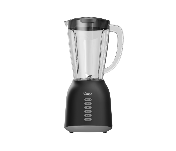 Emjoi UEB-609 400W 1.5 Liter 6 Speeds Blender with Stainless Steel Blades -Black - Zoom Image