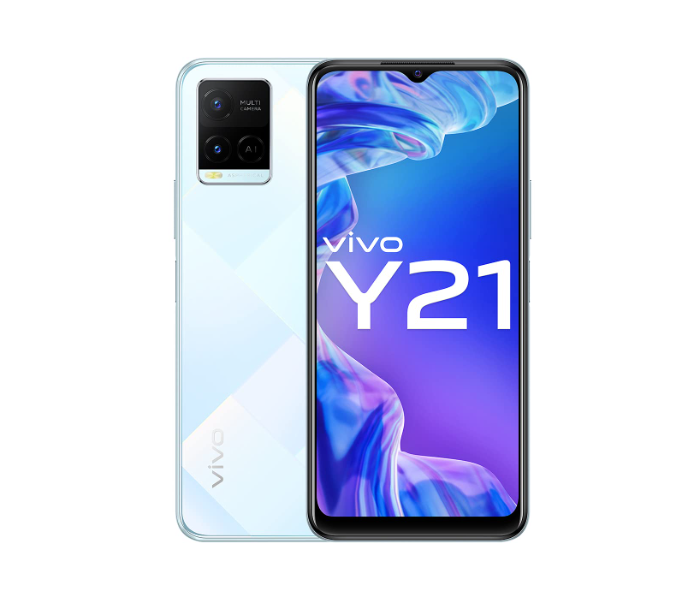 Vivo Y21 4GB RAM 64GB 4G Smartphone - Diamond Glow - Zoom Image 1