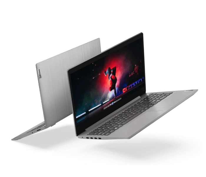 Lenovo IdeaPad 3-81W000HYAX 14 Inch FHD 4GB RAM 128GB SSD Ryzen-3 AMD Radeon Graphics Windows 10 - Grey - Zoom Image 2