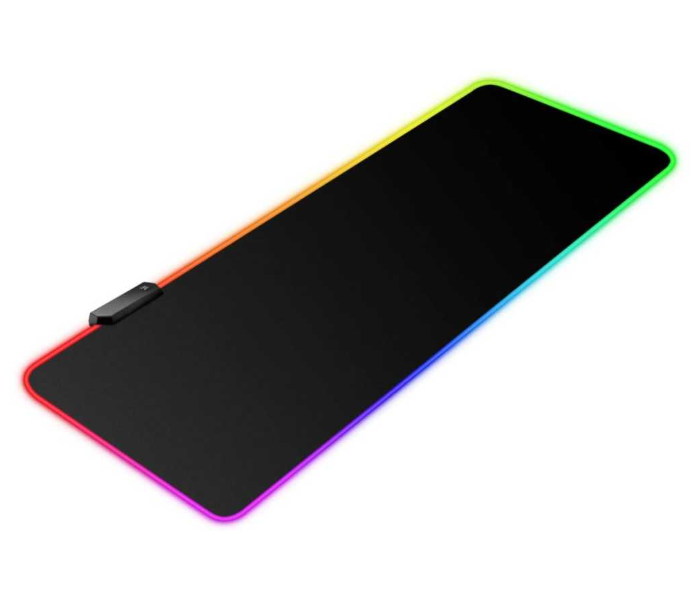 LED Soft Extra Extended Large 31.5 X 12 Inch RGB Gaming Mouse Pad with Anti-Slip Rubber Base -Black - Zoom Image 6