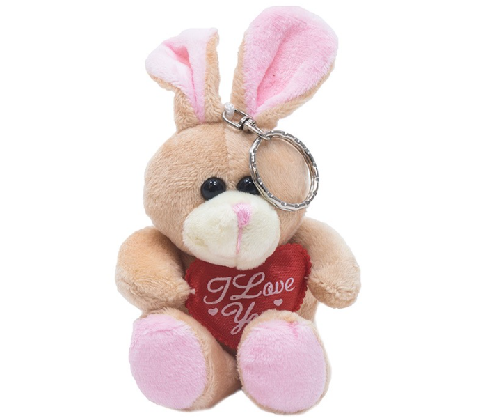 YL181117-18 10CM Rabbit Key Ring - Cream - Zoom Image